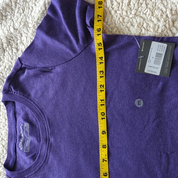 Eddie Bauer purple t shirt petite medium 💜 - Picture 5 of 7